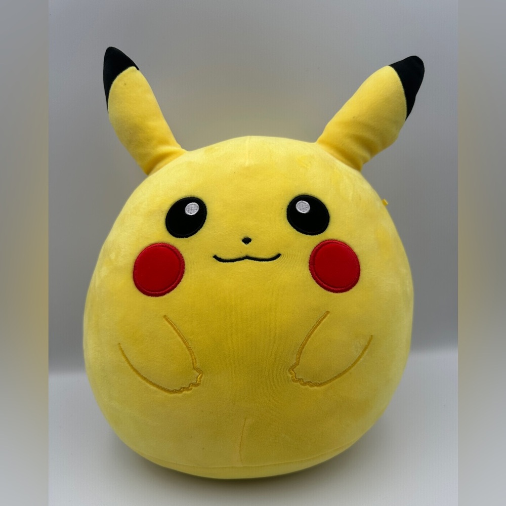 Squishmallow Pikachu Pokemon Nintendo Plush 12 inch KELLYTOY
